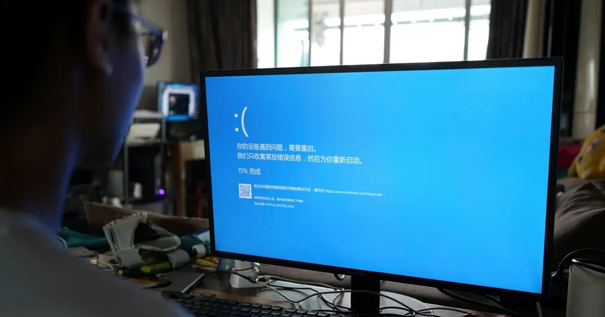 Microsoft's 'Blue Screen of Death' makes a return